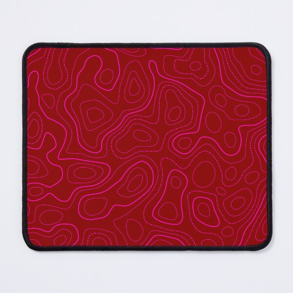 Item preview, Topography Pattern. Red and Pink color designed and sold by Aetherier.