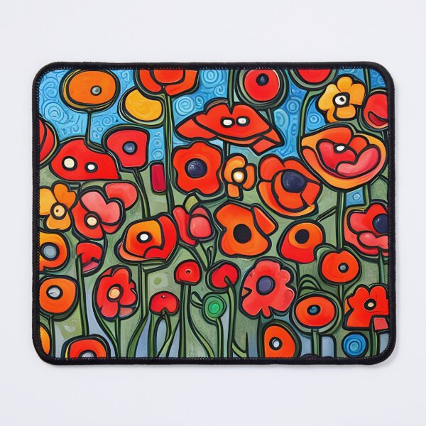 Item preview, Field of Poppies designed and sold by Colin Bentham.