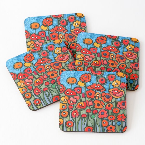 Item preview, Field of Poppies designed and sold by Colin Bentham.