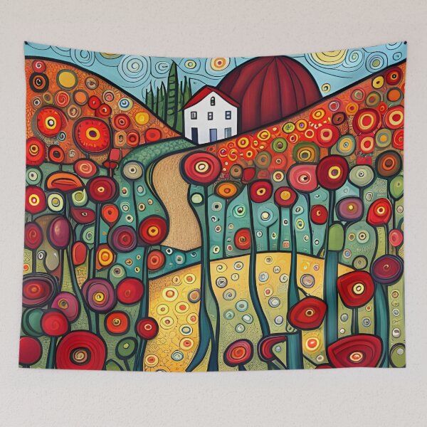Item preview, Field of Poppies designed and sold by Colin Bentham.