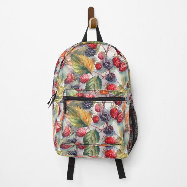 Item preview, berries and brambles Watercolour pattern designed and sold by Leo Rolph.