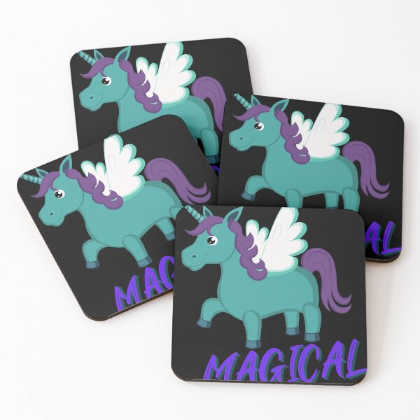 Item preview, Unicorn Dreaming Fitted V-Neck designed and sold by elamkayce.