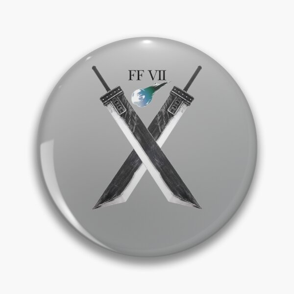 Item preview, FF7 Buster swords crossed designed and sold by UniqueCustomArt.