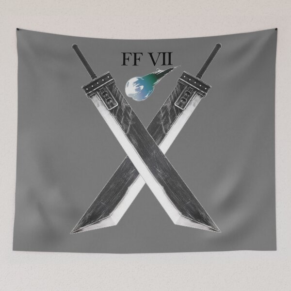 Item preview, FF7 Buster swords crossed designed and sold by UniqueCustomArt.