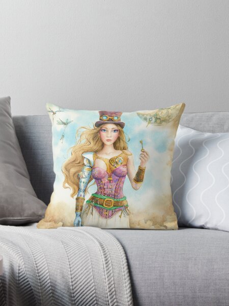 The Key Throw Pillow