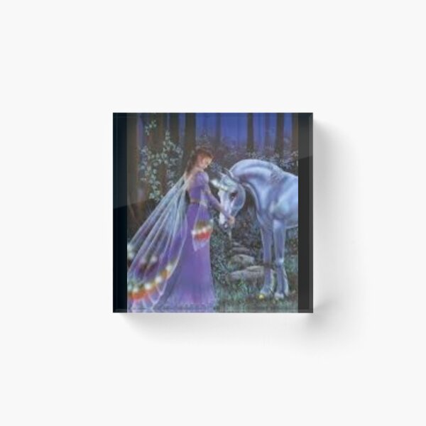 Item preview, Fairy and unicorn Graphic designed and sold by elamkayce.