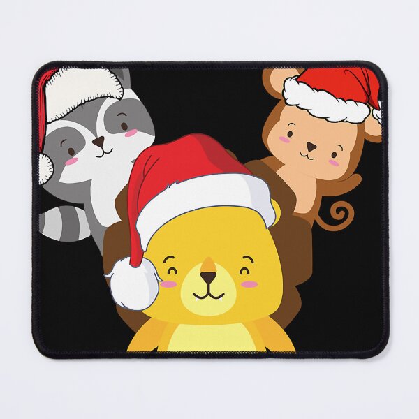 Item preview, Cute and lovely animals with Christmas designed and sold by elamkayce.