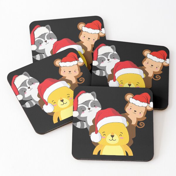 Item preview, Cute and lovely animals with Christmas  designed and sold by elamkayce.