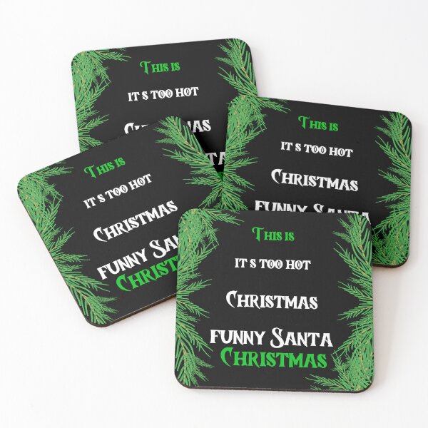 Item preview, This is my it s too hot for Christmas sweaters funny santa Christmas designed and sold by elamkayce.