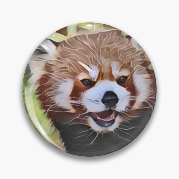 Item preview, Hungry Red Panda In Gemstone designed and sold by Fearless-Fox.