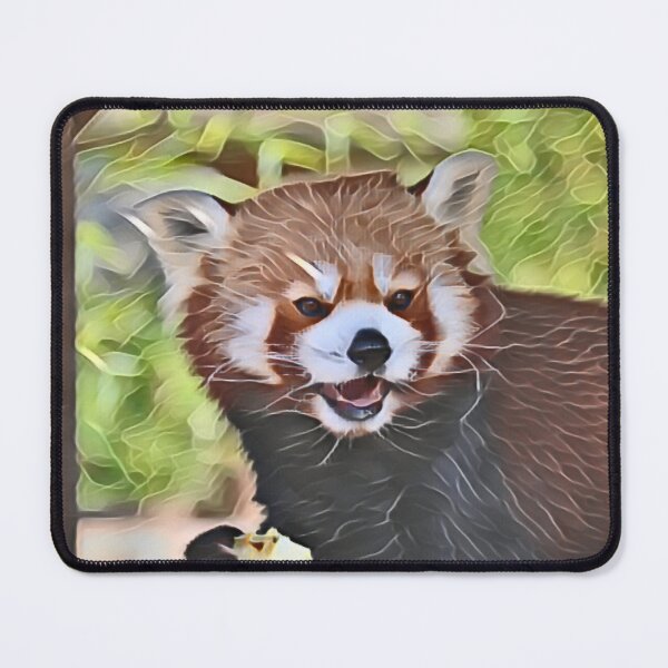 Item preview, Hungry Red Panda In Gemstone designed and sold by Fearless-Fox.