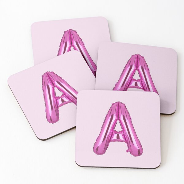 Item preview, Balloon Letter 'A' in Pink designed and sold by pixel-chick.