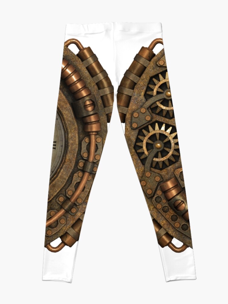 Alternate view of CyberPunk, Steampunk, Technopunk #CyberPunk #Steampunk #Technopunk Leggings