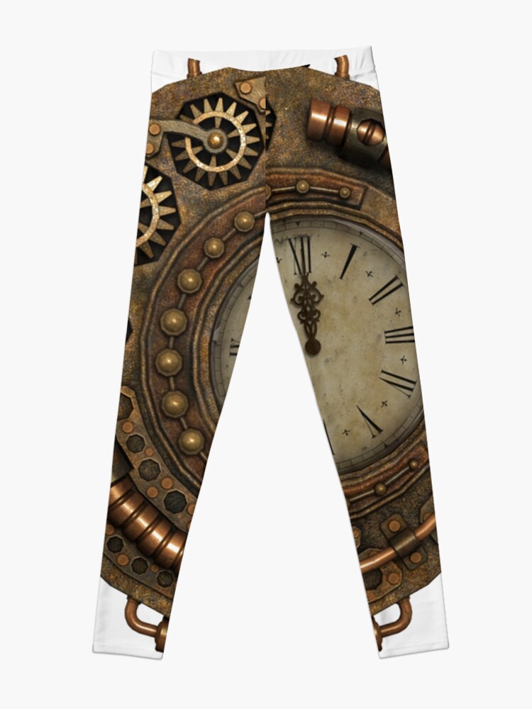 Alternate view of CyberPunk, Steampunk, Technopunk #CyberPunk #Steampunk #Technopunk Leggings
