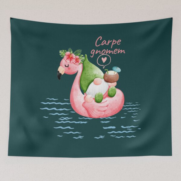 Item preview, Gnome on the beach lives in style designed and sold by Yolanda Bueno.