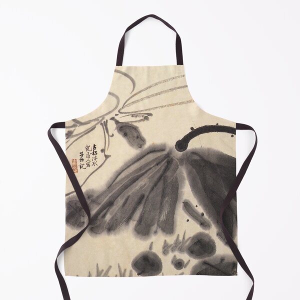 Item preview, Korean Painting Minhwa Lotus designed and sold by tangerinemars.