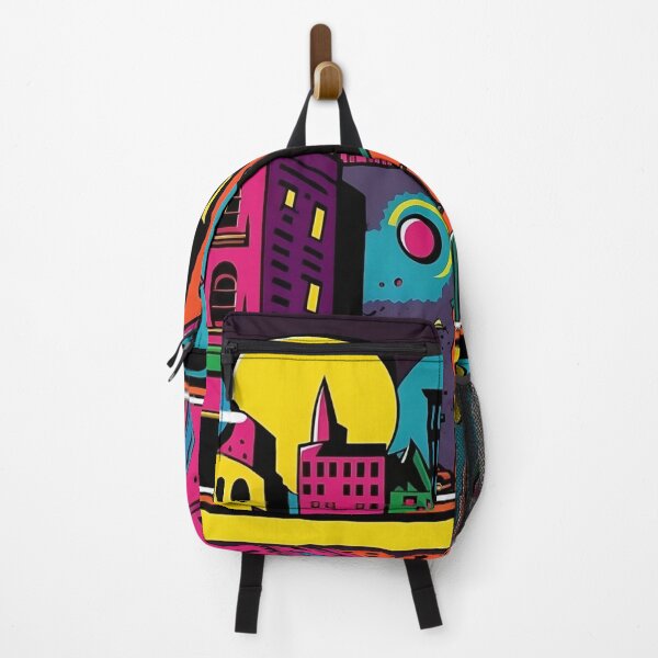 Item preview, Pop art city landscape designed and sold by VeronicArt85.