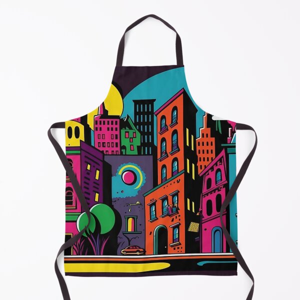 Item preview, Pop art city landscape designed and sold by VeronicArt85.