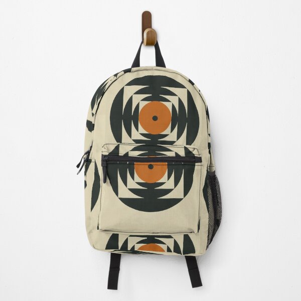 Item preview, Circles and squares with red circle in the middle | Brute force designed and sold by Phoenix-Textile.