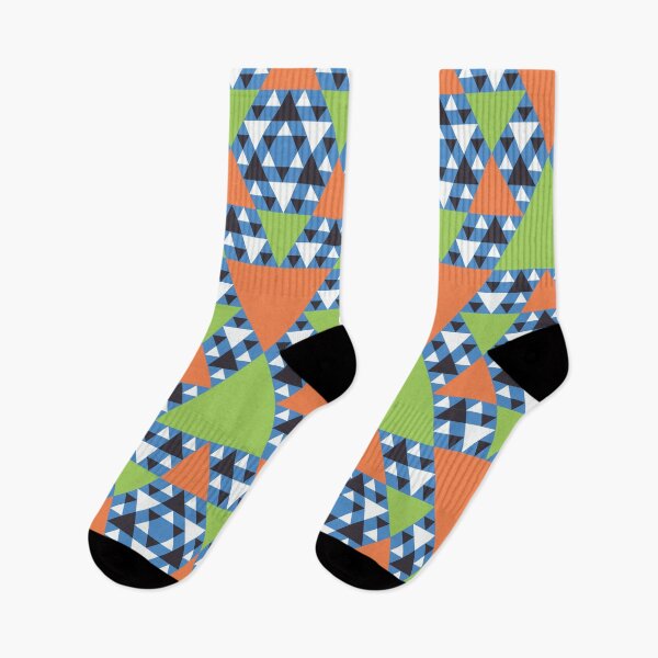 Item preview, Sierpinski Triangle pattern - "Green and Orange" designed and sold by Hemindway.