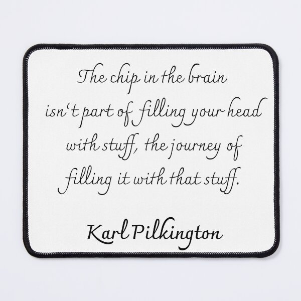 Item preview, Karl Pilkington Quote designed and sold by Declan Land.