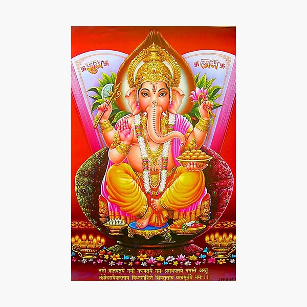 Bhagwan Ganesh Photographic Prints for Sale Redbubble