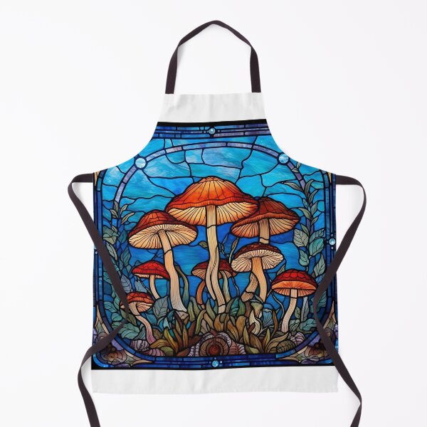 Item preview, Stained Glass Mushrooms designed and sold by Peno Saur.