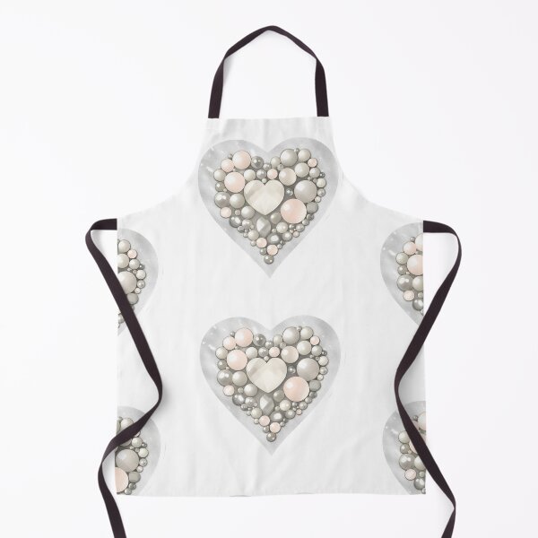 Item preview, Realistic seashell in shape of heart with pearls inside. Pearls. For valentine designed and sold by Anastasiia Yurevych.