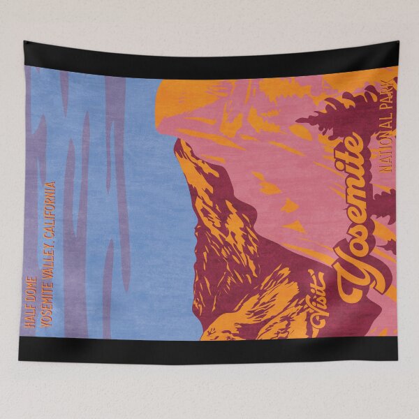 Item preview, Yosemite National Park Half Dome Poster designed and sold by JordanHolmes.