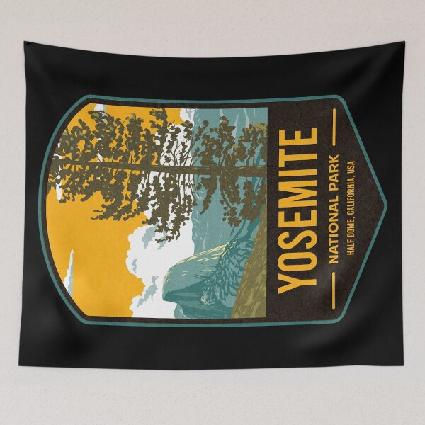 Item preview, Yosemite National Park Half Dome designed and sold by JordanHolmes.