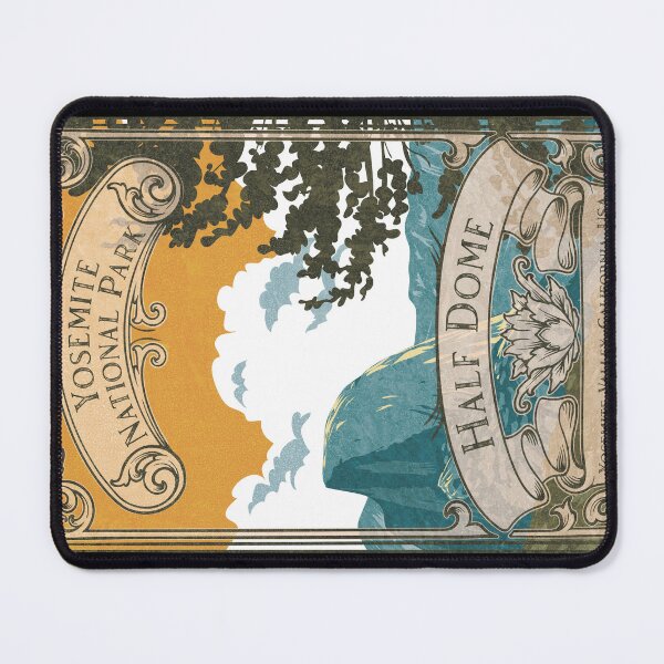 Item preview, Yosemite National Park Half Dome Vintage designed and sold by JordanHolmes.