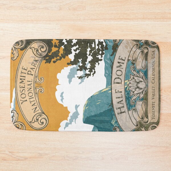 Item preview, Yosemite National Park Half Dome Vintage designed and sold by JordanHolmes.
