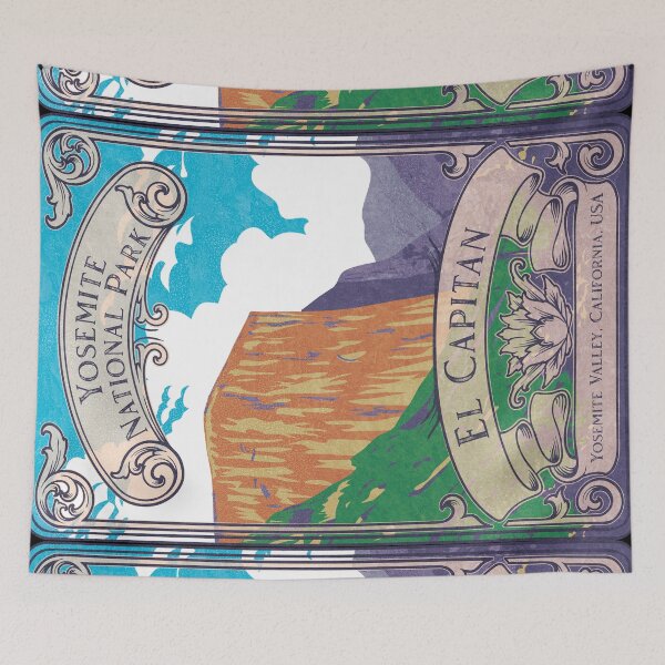 Item preview, Yosemite National Park El Capitan Vintage designed and sold by JordanHolmes.