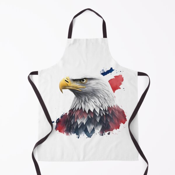 Item preview, 4th of July portrait of an eagle against the background of the flag designed and sold by jkrphoto.