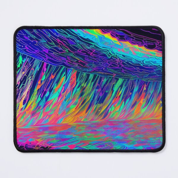 Item preview, A Great Wave of Kaleidoscopic Colors designed and sold by AIStudio137.