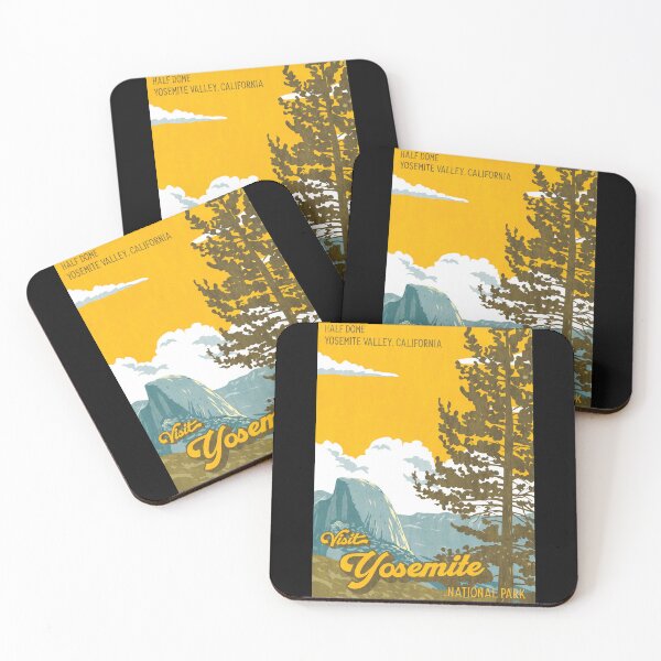Item preview, Yosemite National Park Half Dome Poster designed and sold by JordanHolmes.