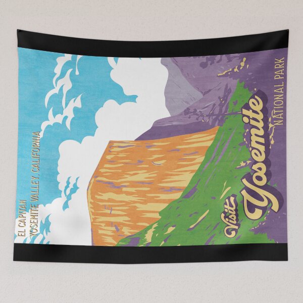 Item preview, Yosemite National Park El Capitan Poster designed and sold by JordanHolmes.