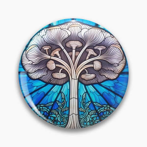 Item preview, Stained Glass Mushrooms designed and sold by Peno Saur.