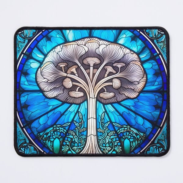 Item preview, Stained Glass Mushrooms designed and sold by Peno Saur.