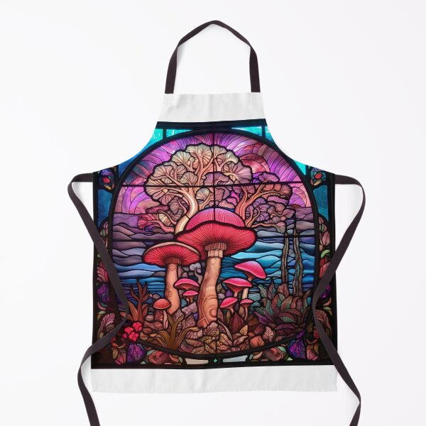Item preview, Stained Glass Mushrooms designed and sold by Peno Saur.