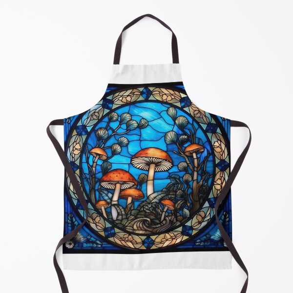 Item preview, Stained Glass Mushrooms designed and sold by Peno Saur.