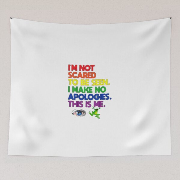 Item preview, I'm not scared to be seen I make no apologies this is me  designed and sold by Vasant Ravte.