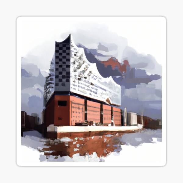 Item preview, AI Architecture . Elbphilharmonie designed and sold by Architectural  Aipparel.