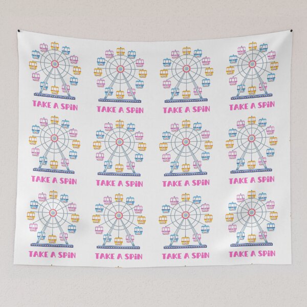 Item preview, Take a spin on the ferris wheel! designed and sold by Thirdsun.