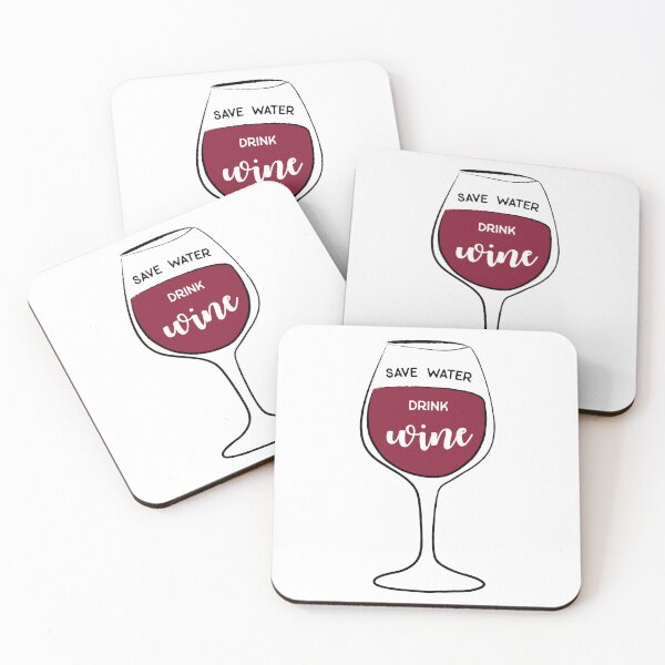 Item preview, Funny Notice: Save Water, Drink Wine designed and sold by origoo.
