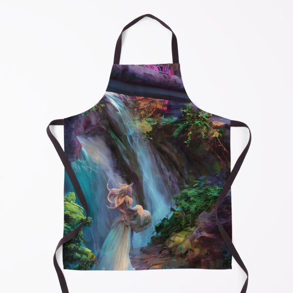 Item preview, Colorful Scene from a Waterfall designed and sold by AIStudio137.