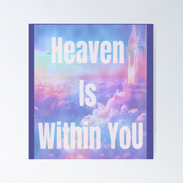 Item preview, Heaven Is Within You designed and sold by TalesTheCreepy.