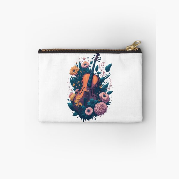 Item preview, Violin Flowers Music Lovers Digital Art designed and sold by thrillquest.