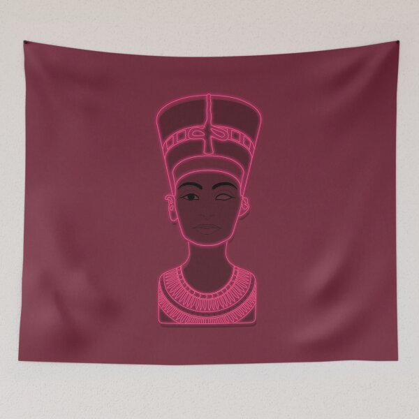 Item preview, Nefertiti Queen of Neon designed and sold by Studio Mattie.