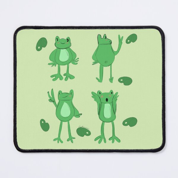 Item preview, Frogs and Lillypads  designed and sold by LisaMichelleArt.